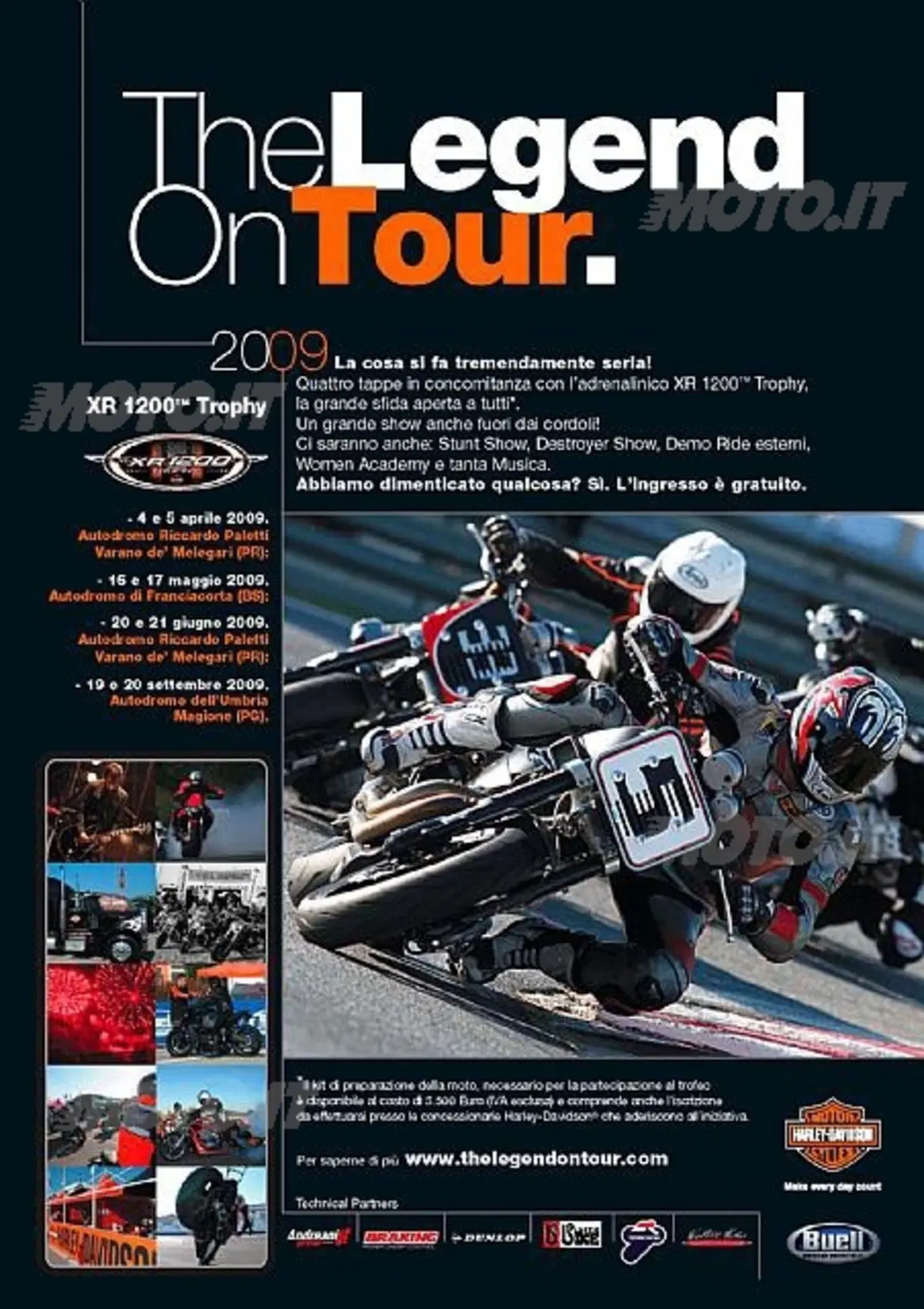 Appuntamento a Magione per The Legend On Tour