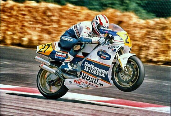 Doohan sulla Honda NSR nel 1989