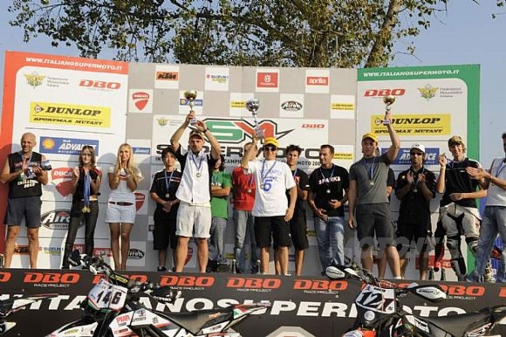 Podio Trofeo Aprilia