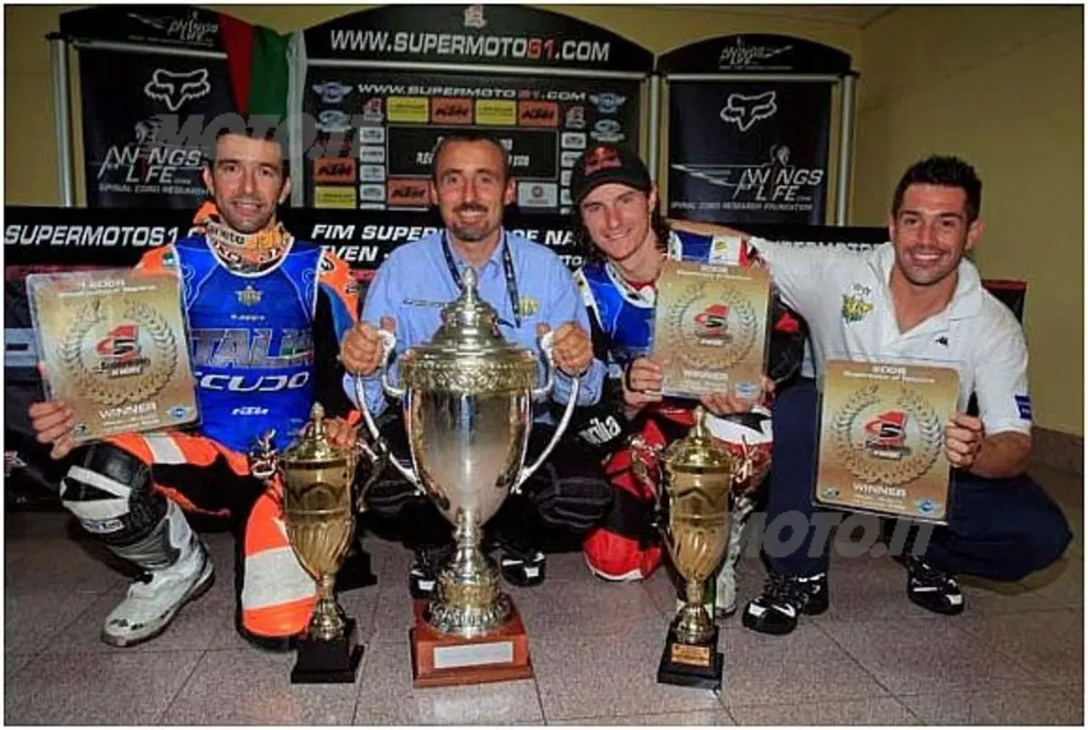 La Maglia Azzurra al Supermoto delle Nazioni