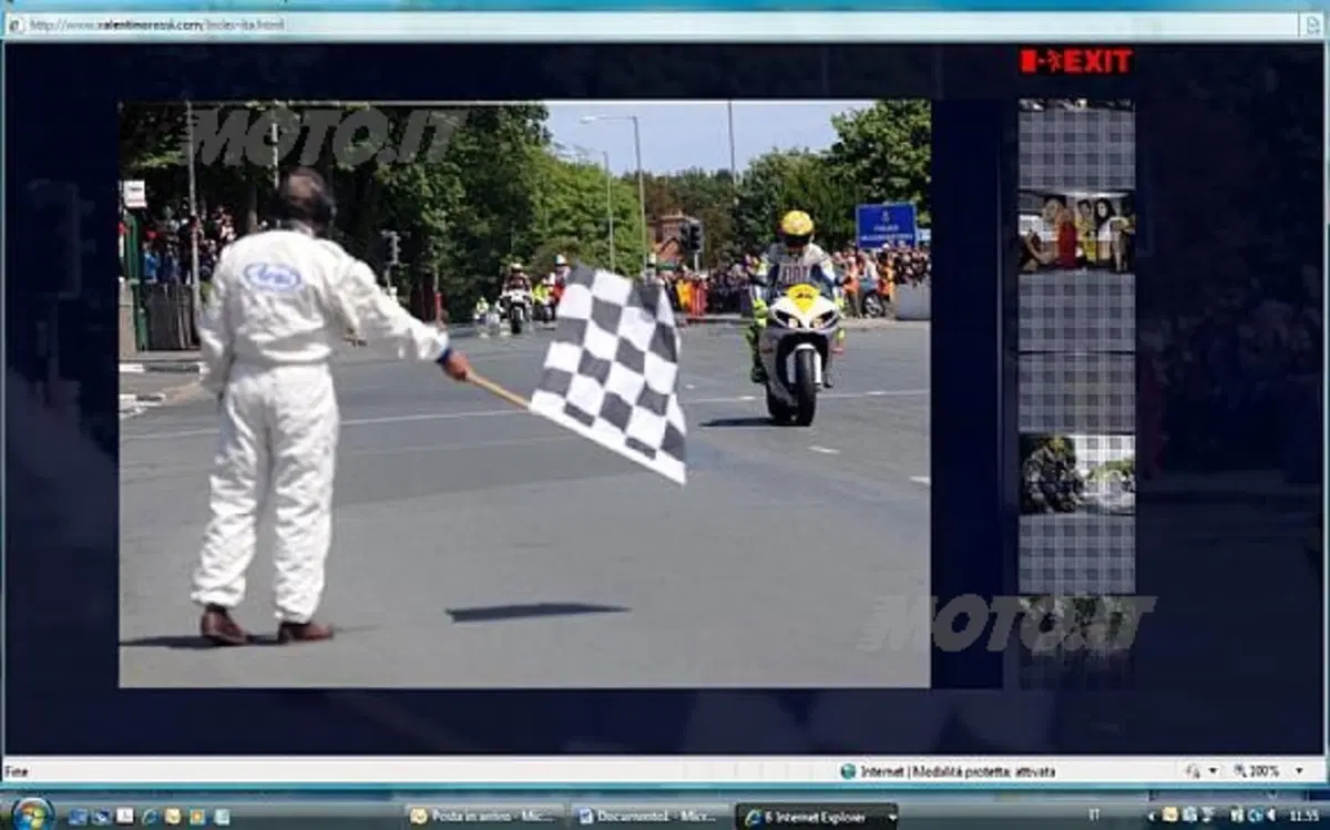 Inaugurato sito ufficiale di Valentino Rossi (3)