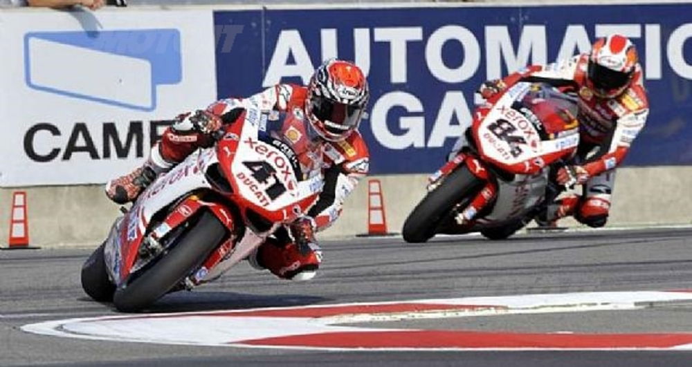 Le Ducati a Imola