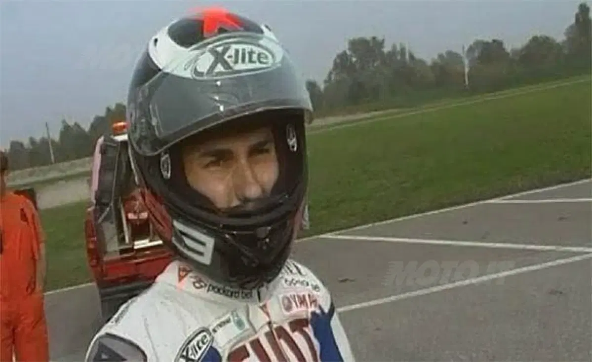 In pista con Jorge Lorenzo