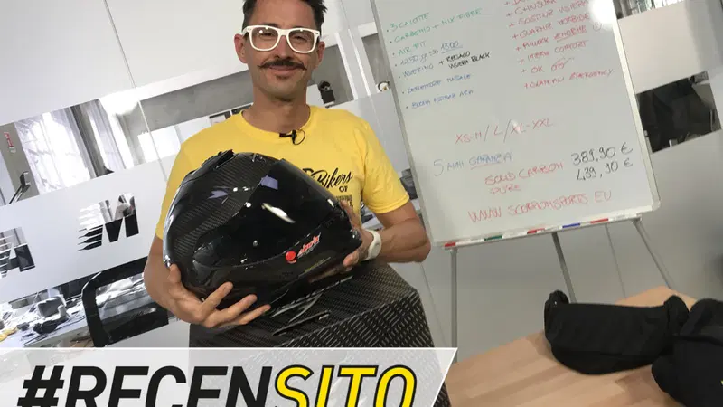 Scorpion Exo 1400 Carbon Air. Recensito casco granturismo in carbonio