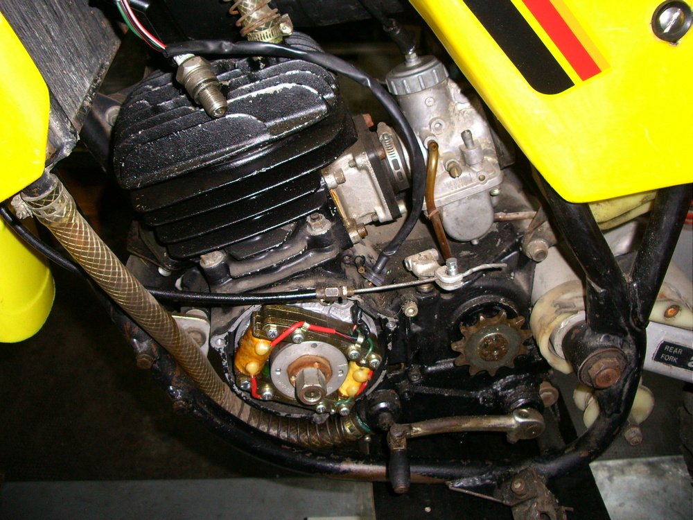 Ancillotti pre restauro, il dettaglio del motore Hiro