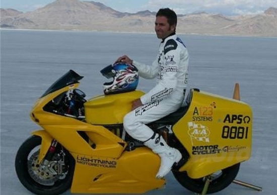 Record elettrico a Bonneville 