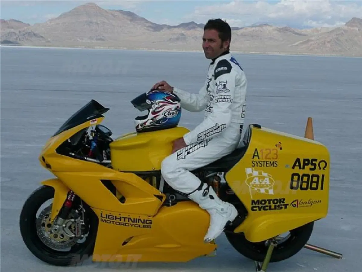 Record "elettrico" a Bonneville  (3)