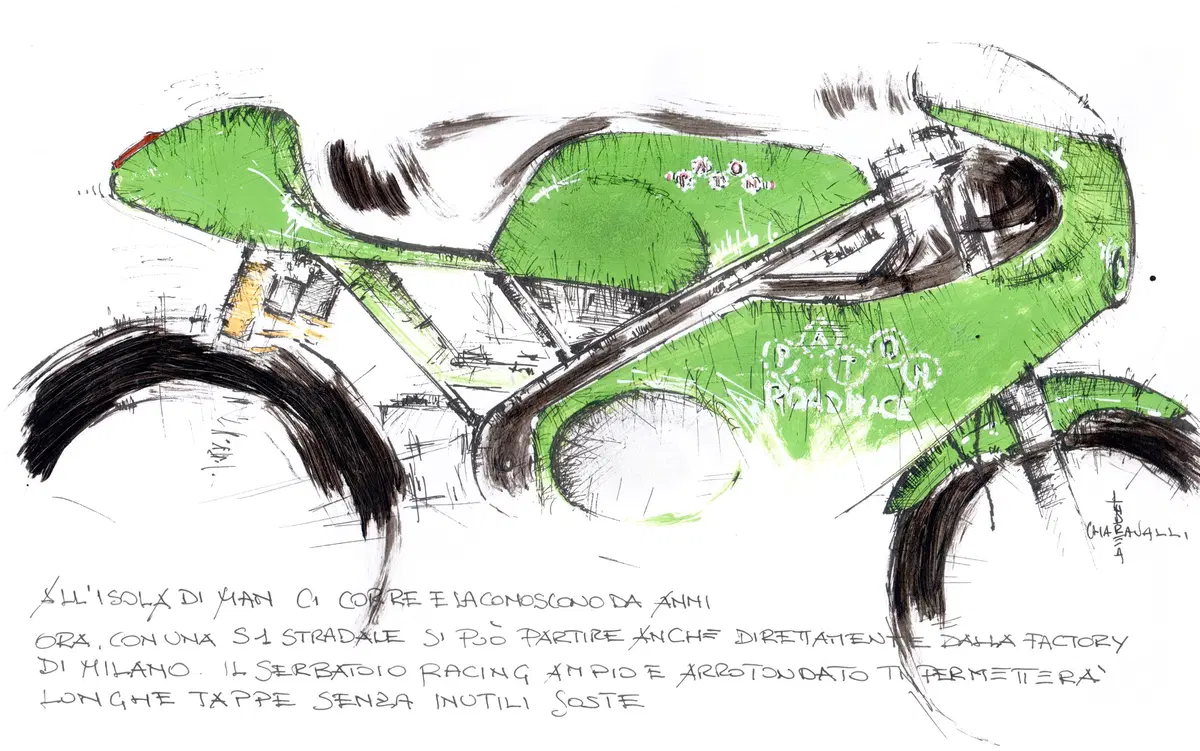 In Serbatoio Veritas: una mostra di dipinti di moto per beneficenza (10)