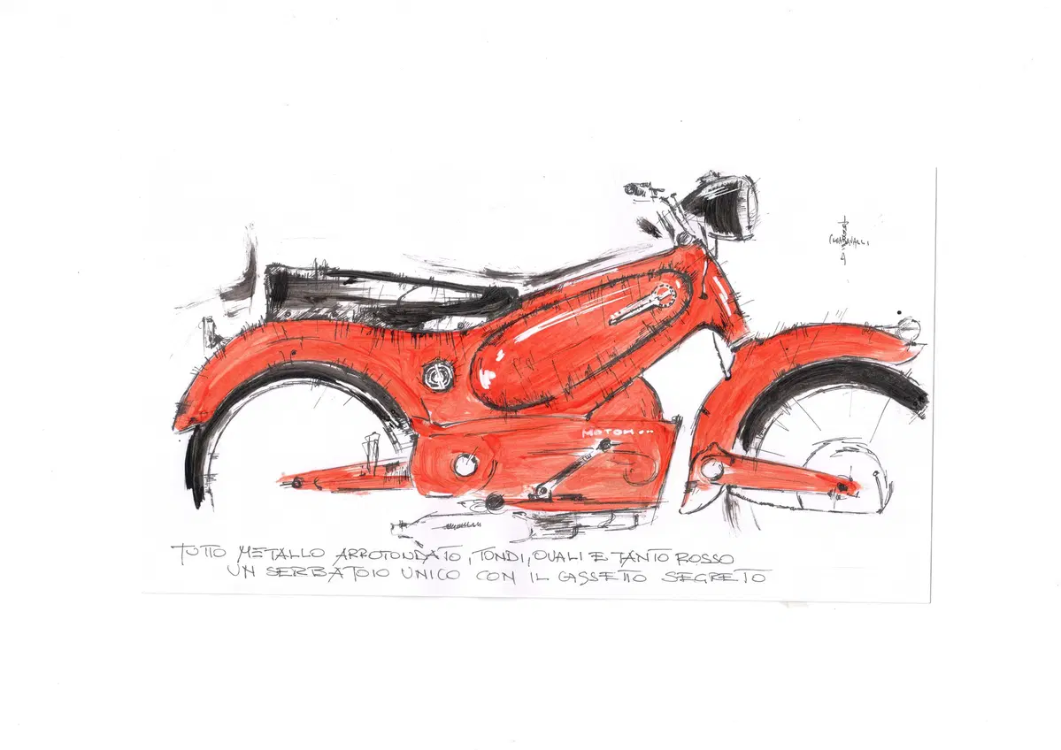 In Serbatoio Veritas: una mostra di dipinti di moto per beneficenza (17)