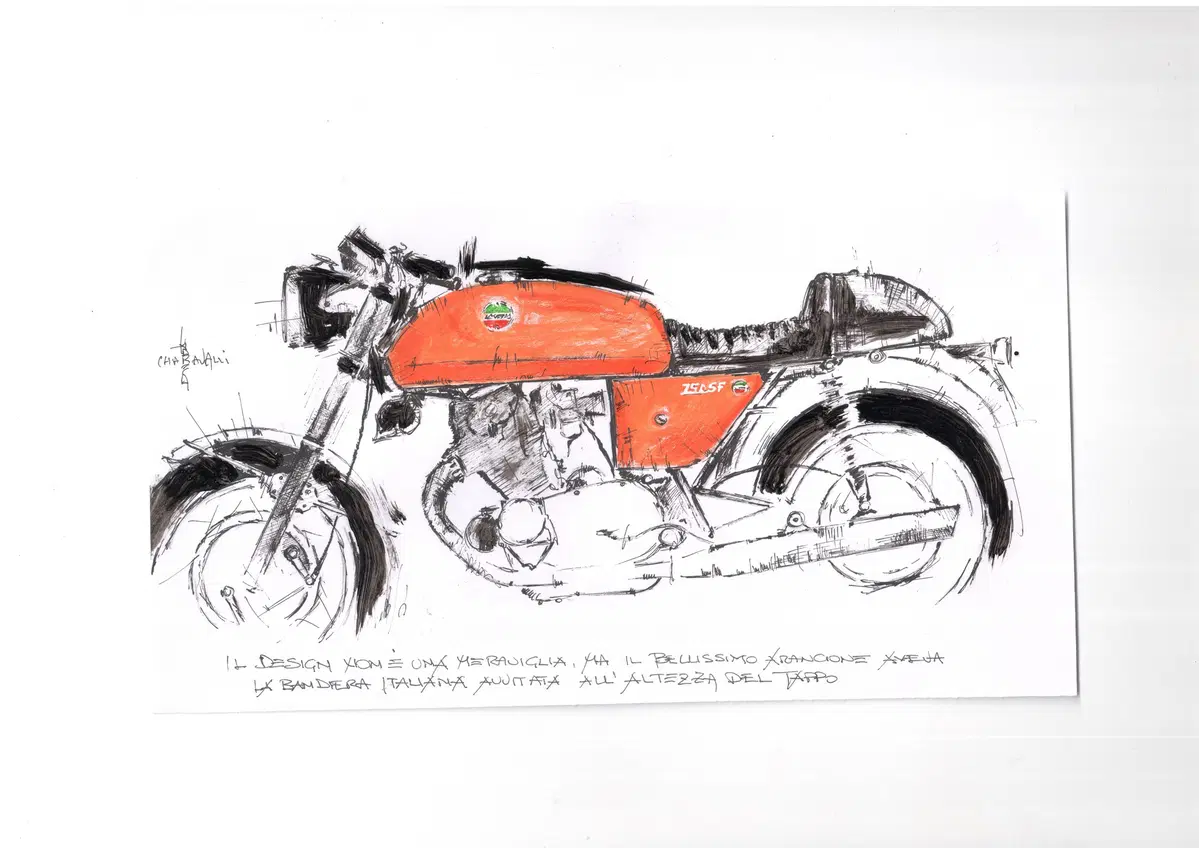 In Serbatoio Veritas: una mostra di dipinti di moto per beneficenza (18)