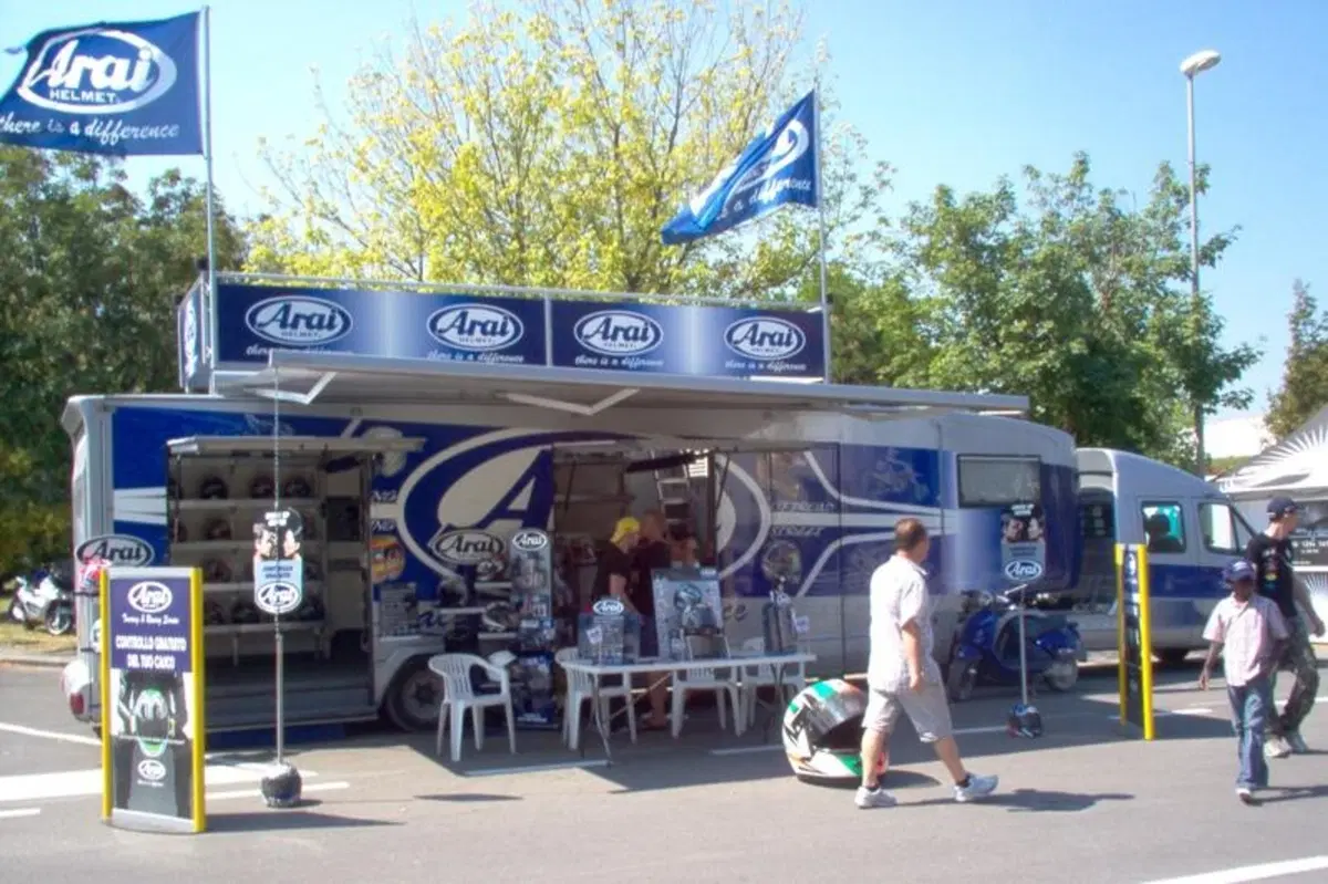 Arai Touring Service all'EICMA (2)