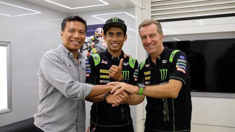MotoGP 2019: Syahrin firma con Tech3 e KTM