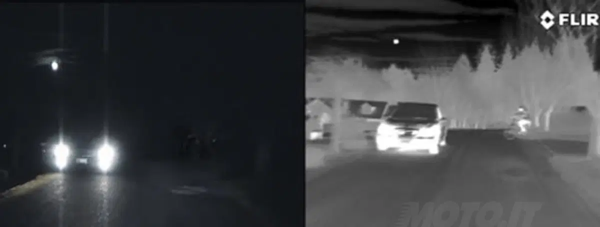 Arriva il visore notturno per le moto (2)