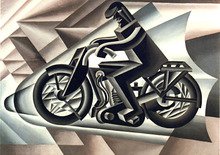 Le moto e l'arte: la pittura