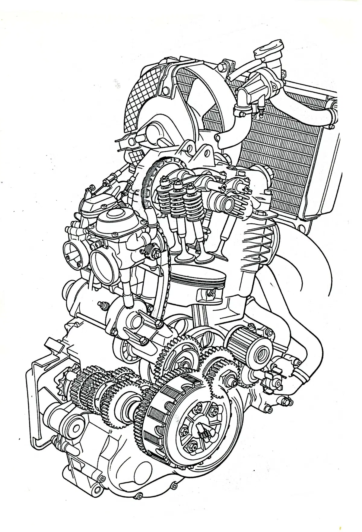 I prototipi a 5 valvole di Aprilia e... Gilera (3)