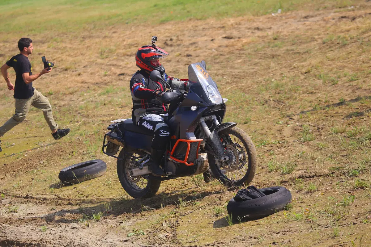 A scuola di maxienduro con la KTM 1090ADV R da Fabio Fasola! (37)