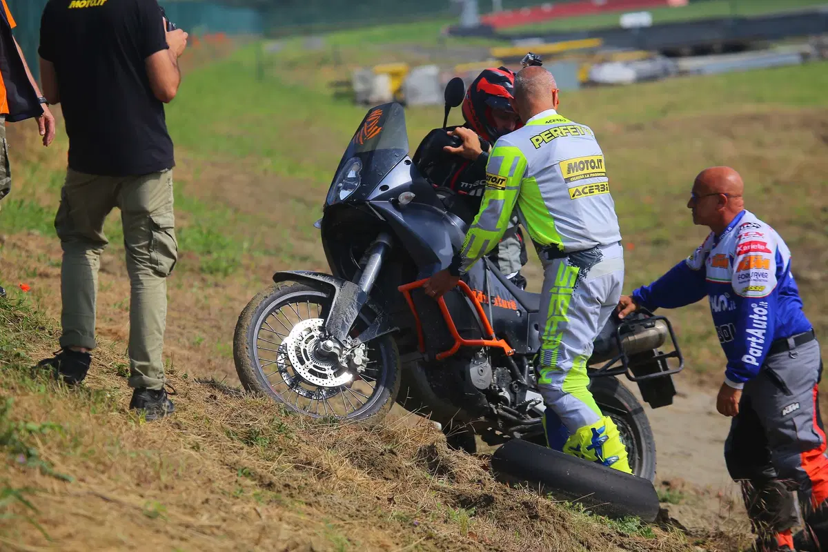 A scuola di maxienduro con la KTM 1090ADV R da Fabio Fasola! (38)