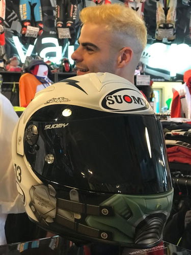 Locatelli e Fenati da Valeri Sport, con Suomy e Kyt (4)