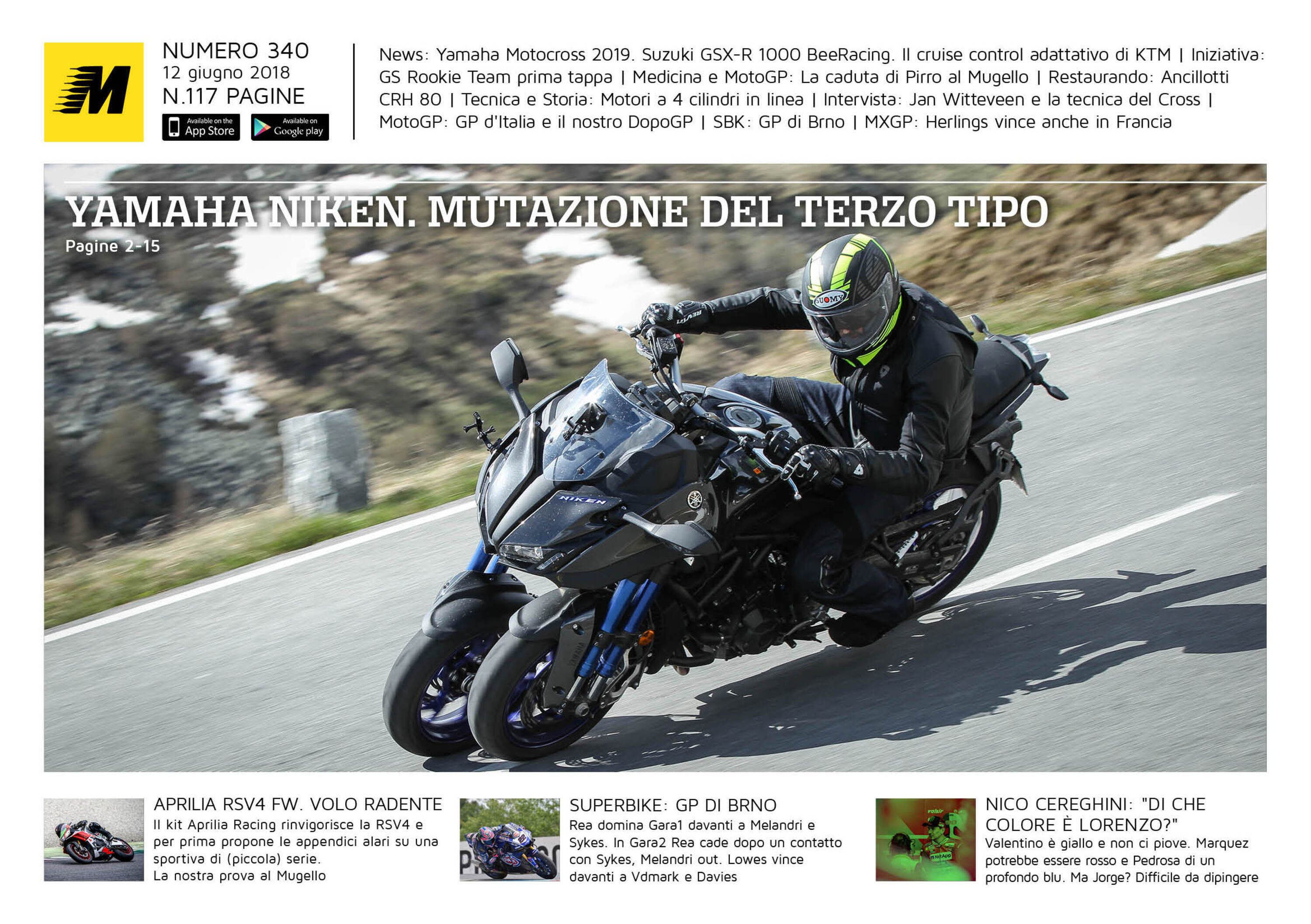 Magazine n&deg; 340, scarica e leggi il meglio di Moto.it 