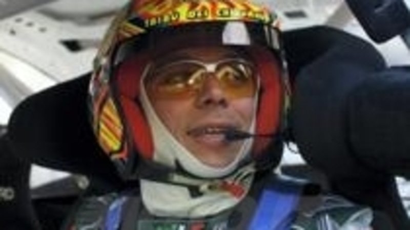 Rossi in gara con la Focus WRC 
