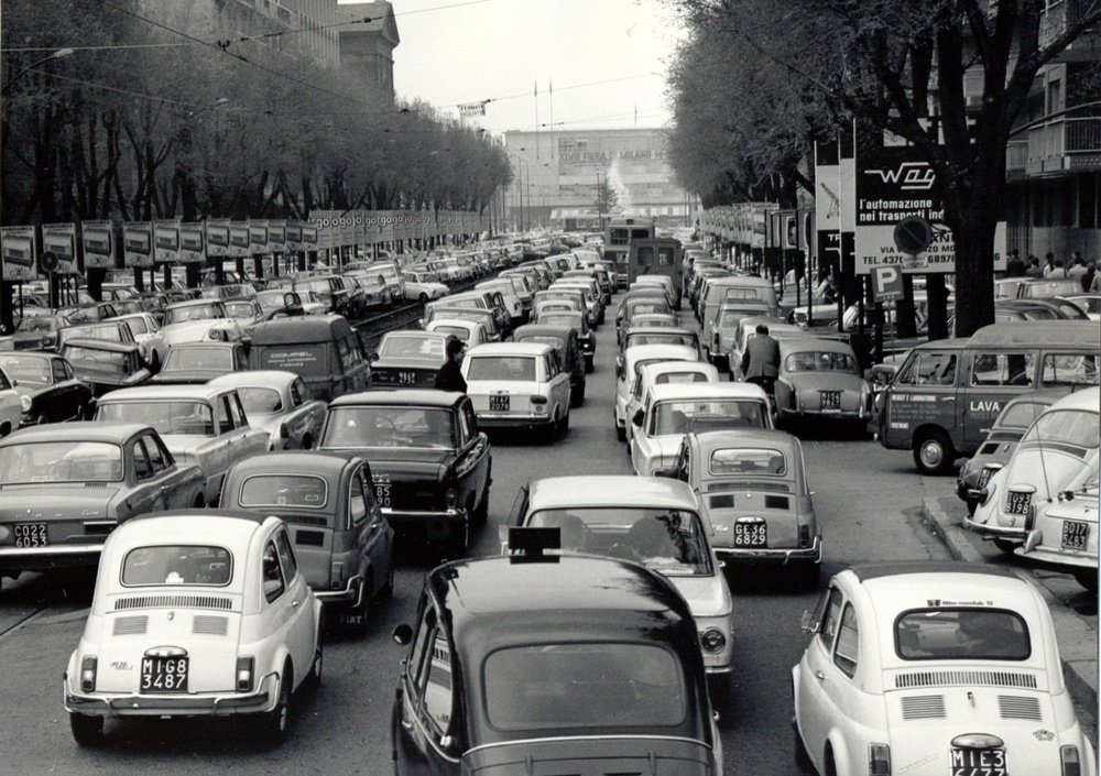 500, Maggiolini, Fiat Multipla (taxi), 600: il boom degli anni Sessanta