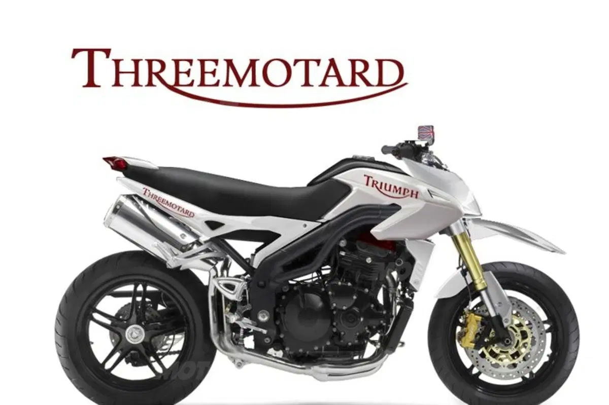 Threemotard Triumph "da neve" (5)