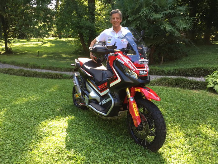 Renato Zocchi e la X-ADV con cui parteciperà