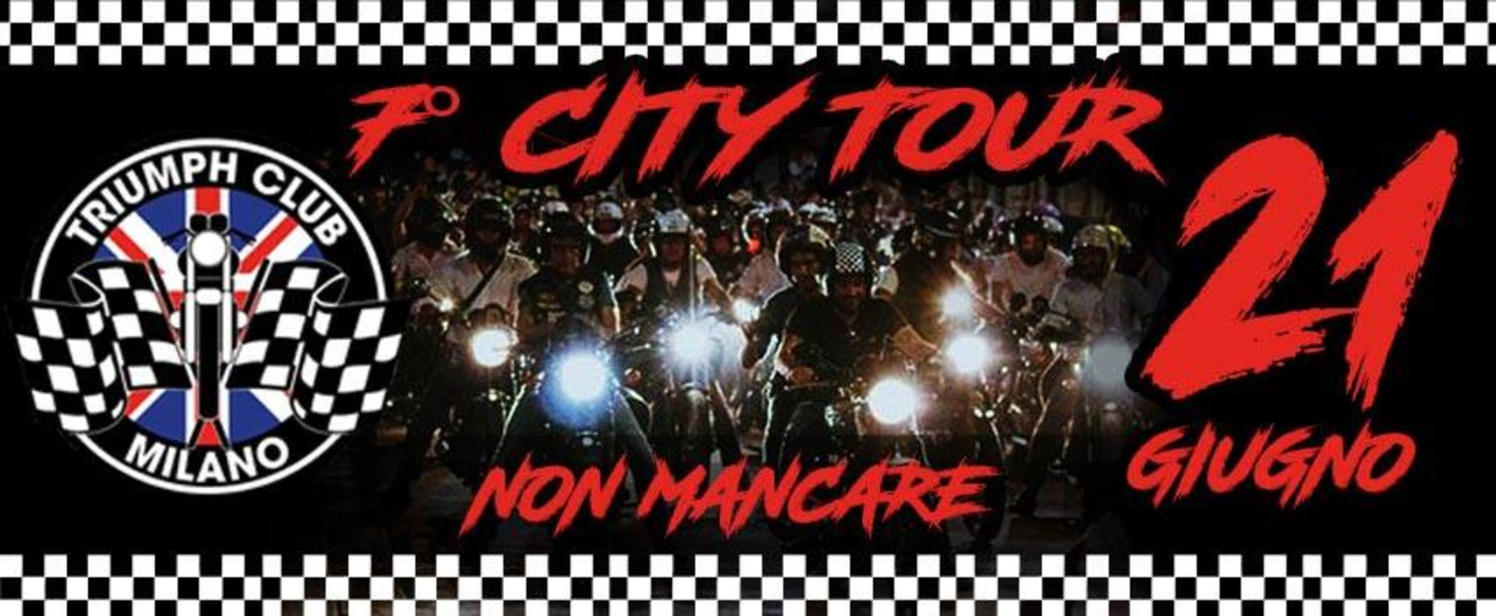 Triumph Milano City Tour 2018: gioved&igrave; 21 giugno
