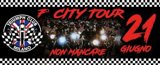 Triumph Milano City Tour 2018: giovedì 21 giugno