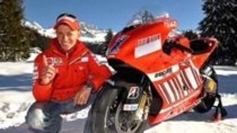 Wrooom 2010: Ducati e Ferrari insieme sulla neve