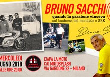 Bruno Sacchi da Ciapa la moto una serata dedicata