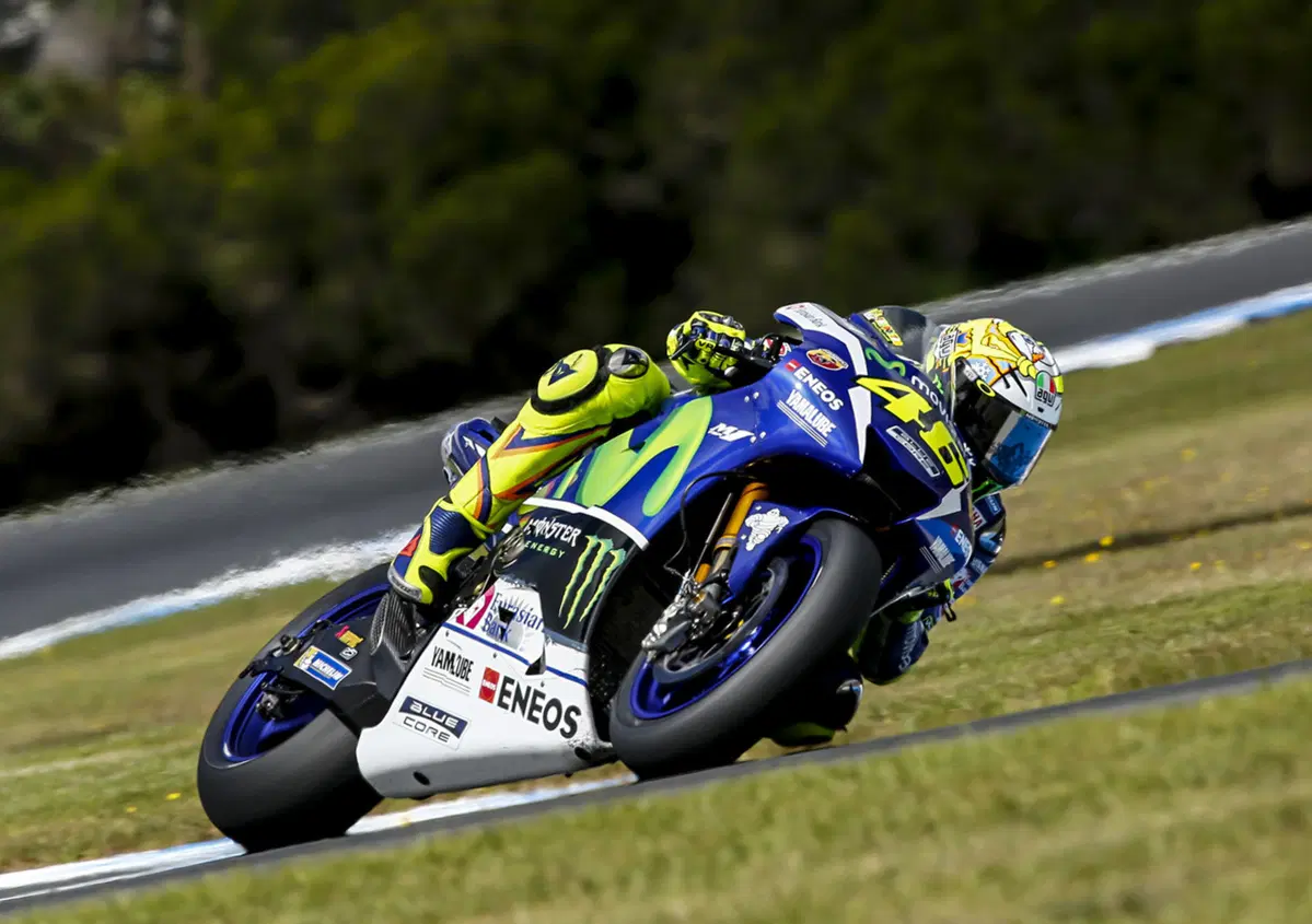 MotoGP. Rossi: "Che bella la M1 con le Michelin"