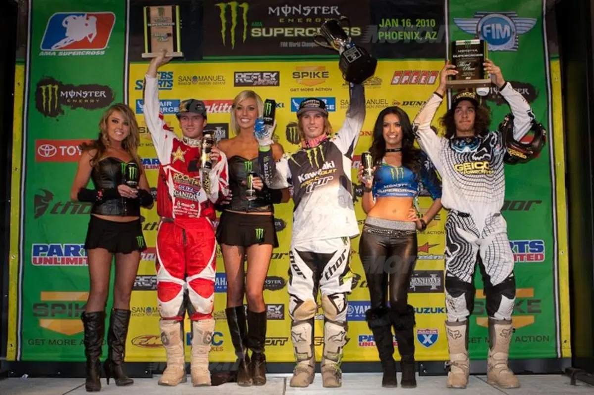 Supercross: Dungey vince, Stewart ko