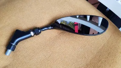 Specchio nero lucido Dx Universale