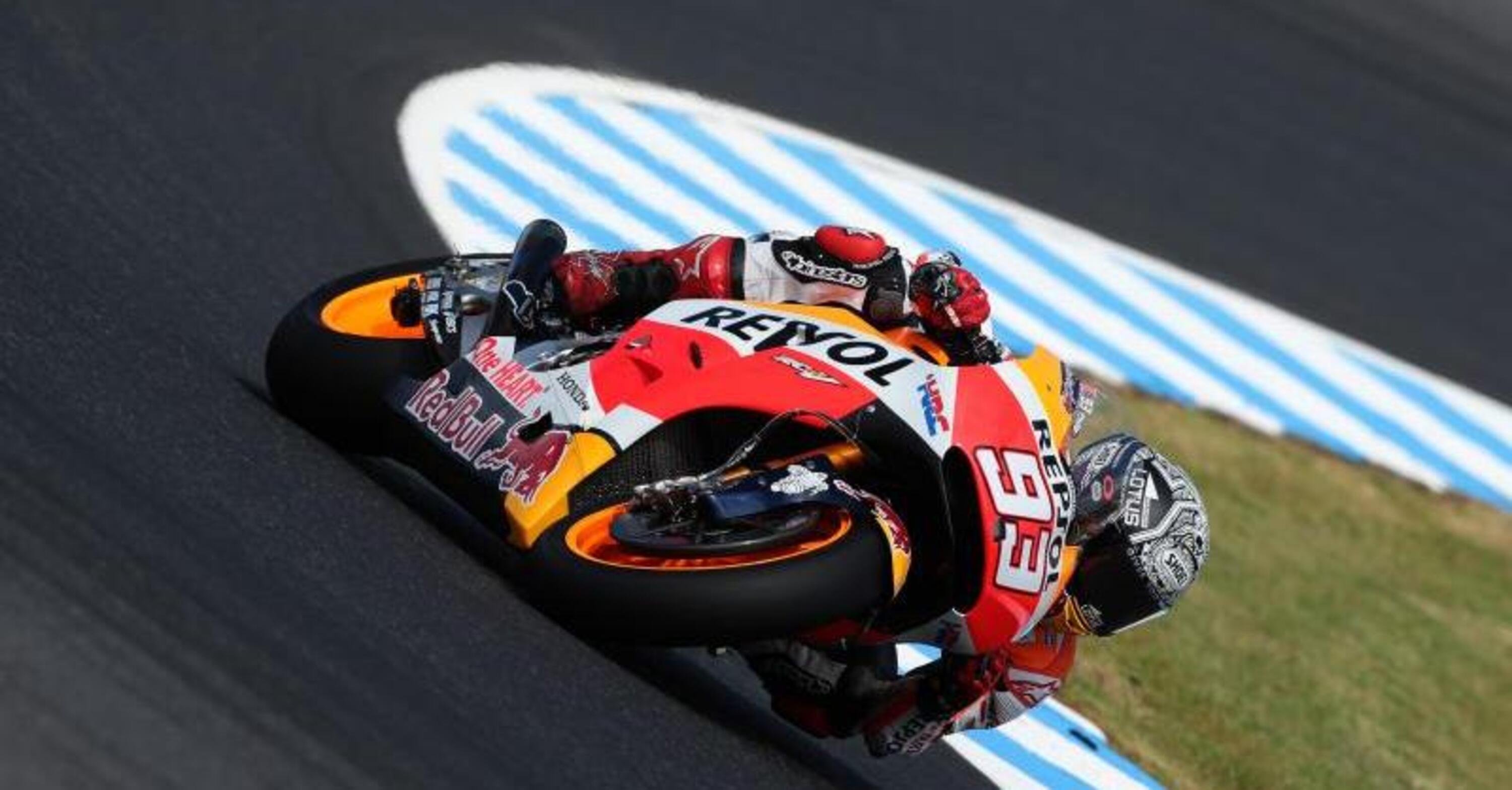 MotoGP. Phillip Island test, Marquez il pi&ugrave; veloce del Day 3