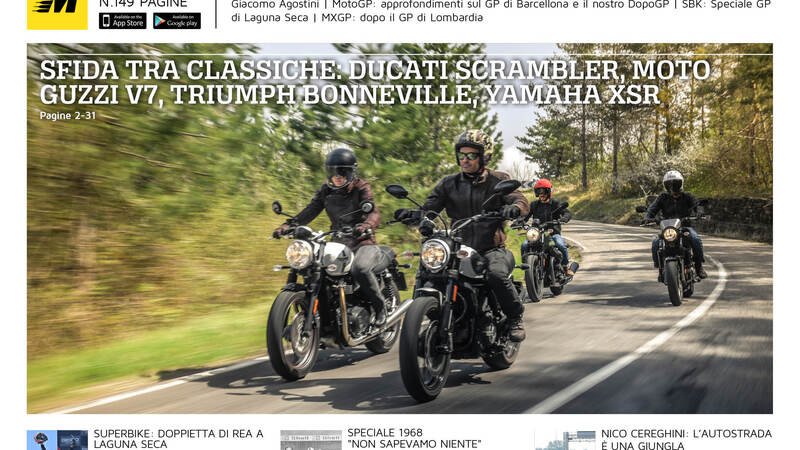  Magazine n&deg; 342, scarica e leggi il meglio di Moto.it 