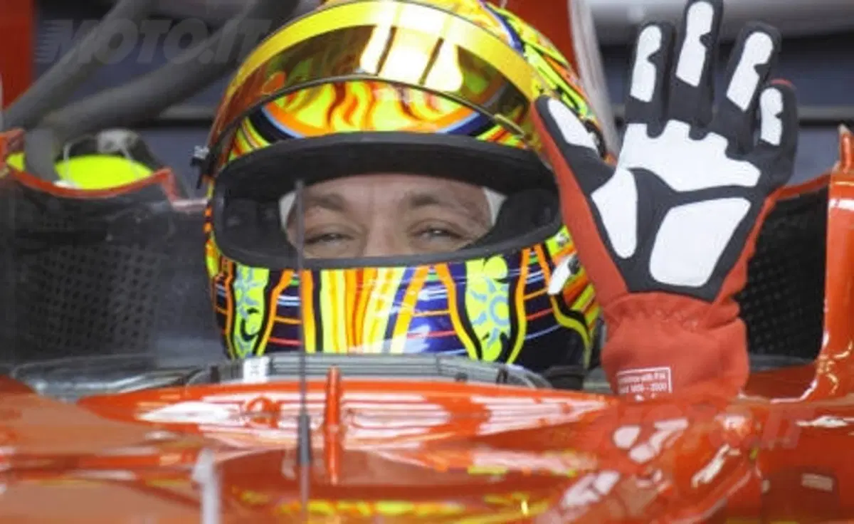 Rossi mette le ali alla rossa