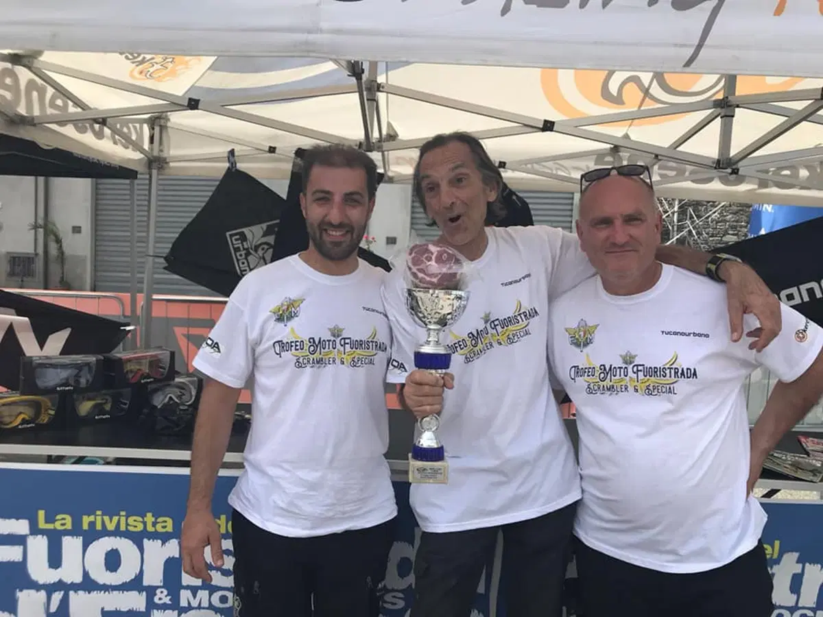 Grande sfida al Trofeo Italiano Scrambler in sella alla Caballero 125 con presidente della FMI! (13)