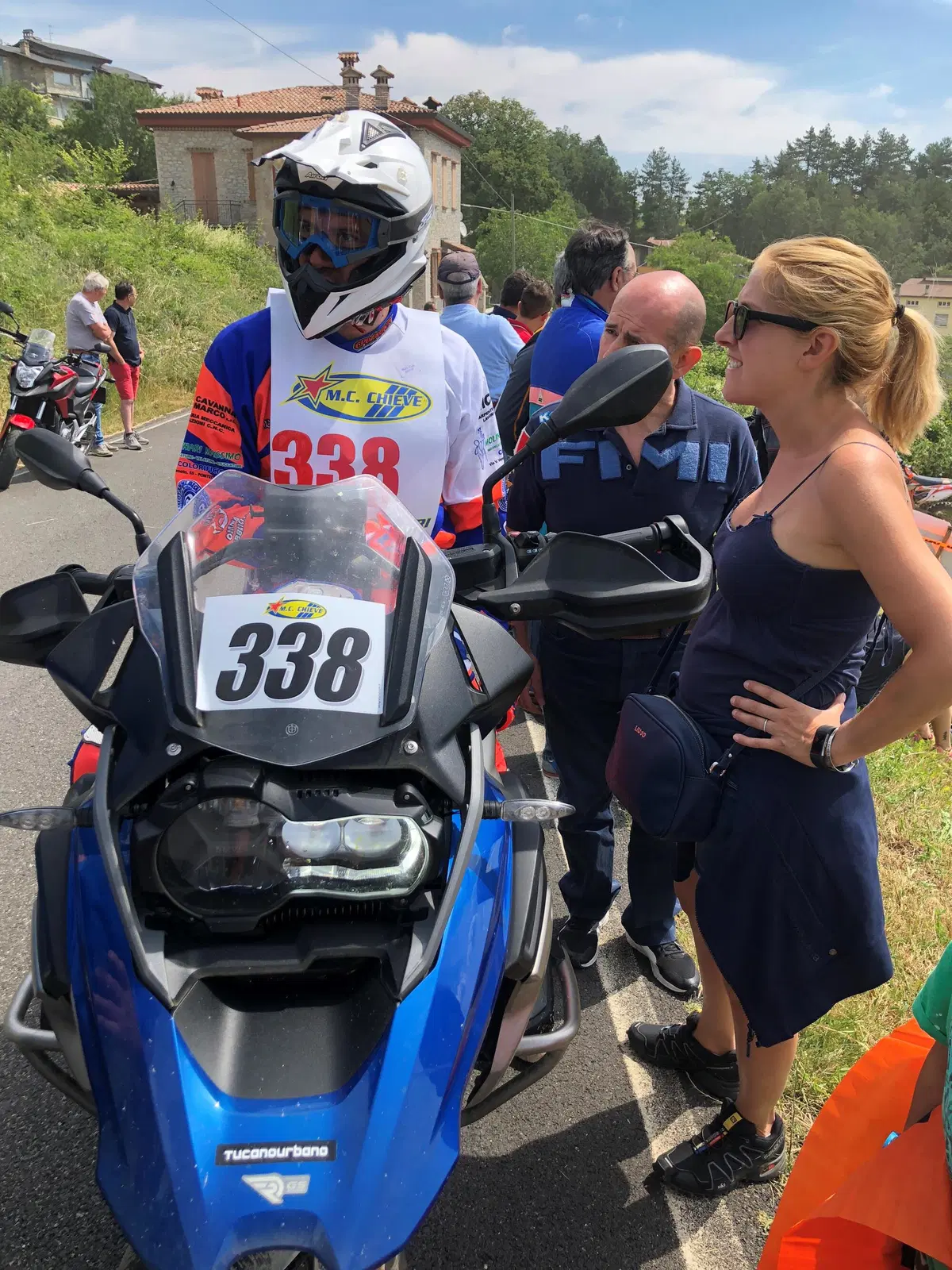 Grande sfida al Trofeo Italiano Scrambler in sella alla Caballero 125 con presidente della FMI! (32)