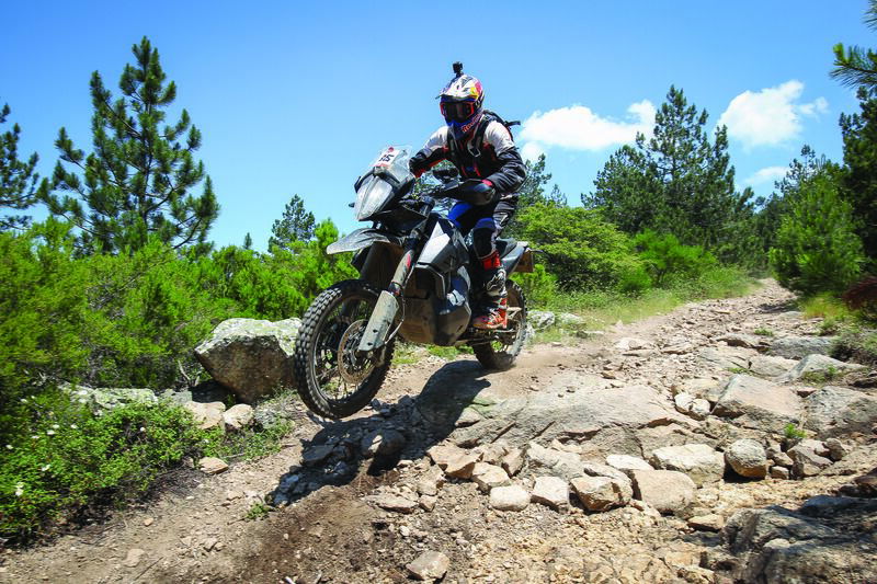 KTM 790 Adventure R, test in Sardegna