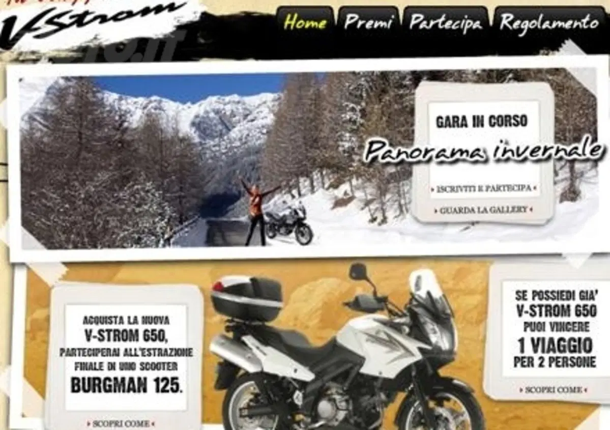 &ldquo;In viaggio con V-Strom"