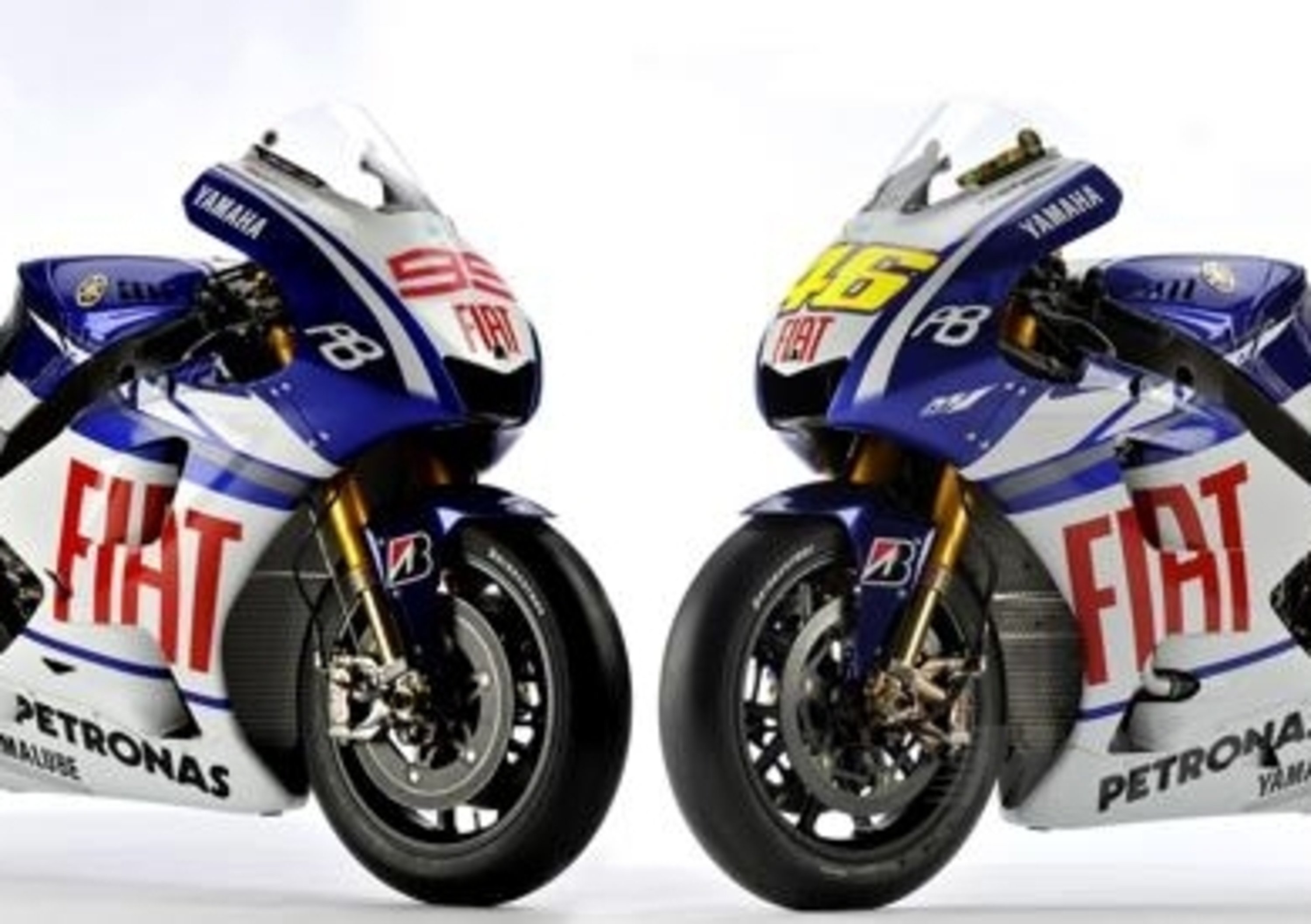 Presentata la Yamaha YZR M1 di Rossi e Lorenzo