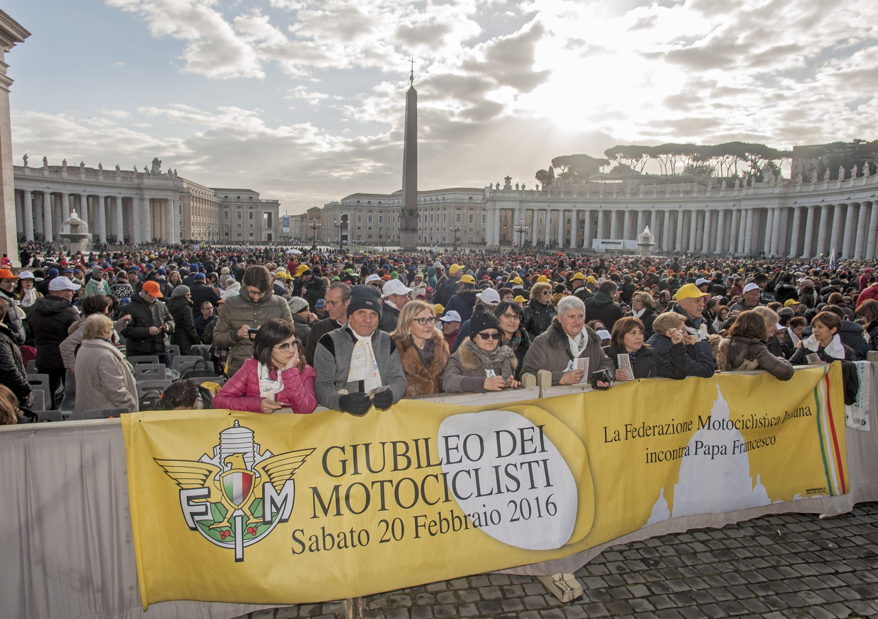 Giubileo: i motociclisti in udienza da Papa Francesco