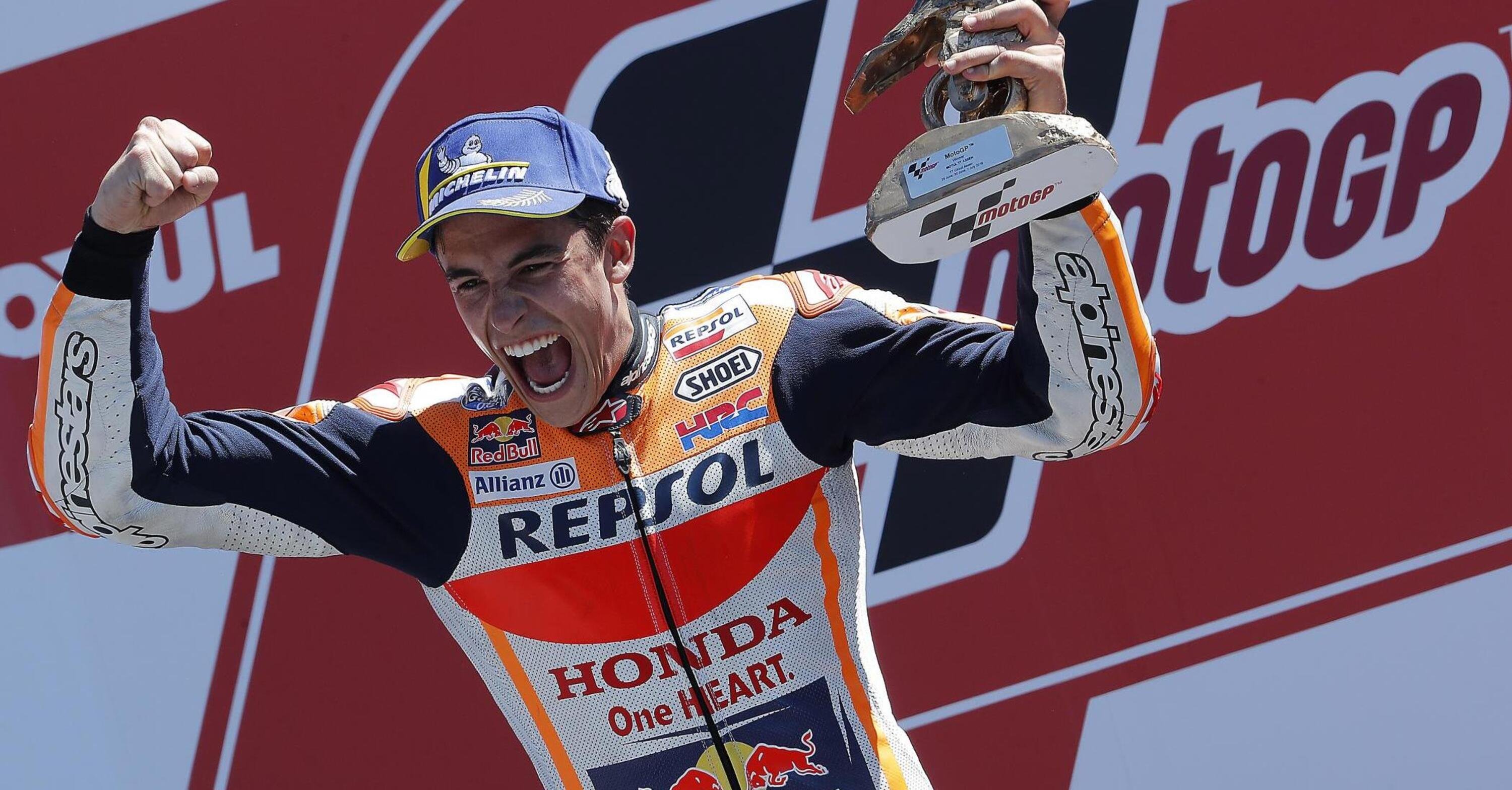MotoGP 2018. Marquez vince il GP d&#039;Olanda 