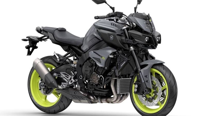 Yamaha MT-10 2016, dati, arrivo e prezzo