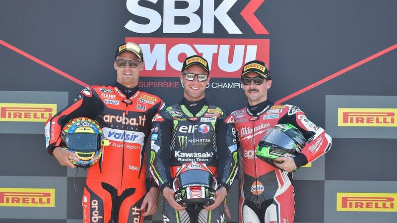 SBK 2018. Rea si impone in Gara-1 a Misano 