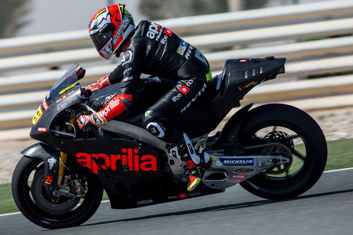 MotoGP. Conclusa la tre giorni di test in Qatar per Aprilia (2)