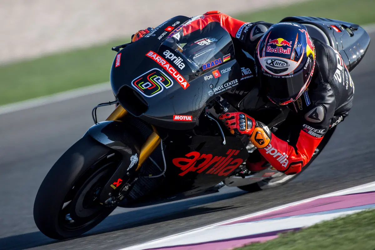 MotoGP. Conclusa la tre giorni di test in Qatar per Aprilia (4)