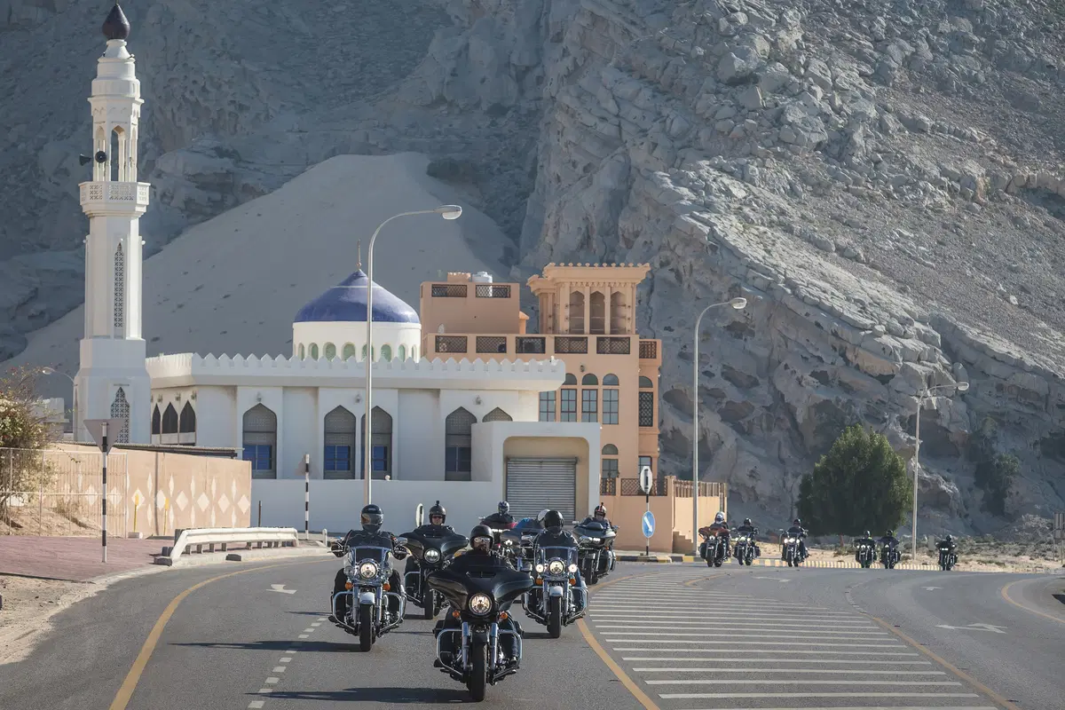 Alla scoperta dell'Oman sulla gamma Harley-Davidson Touring (13)