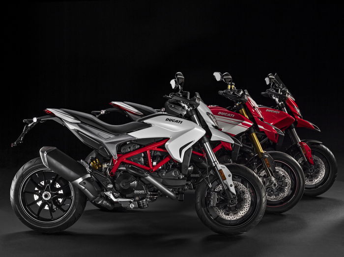 La gamma colori della Ducati Hypermotard 939